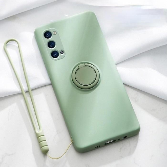 SAMSUNG A22 5G A12 M12 RING TALI LANYARD SILIKON SOFT CASE HP