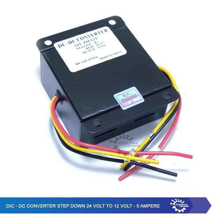 Dic - Dc Converter Step Down 24 Volt To 12 Volt - 5 Ampere