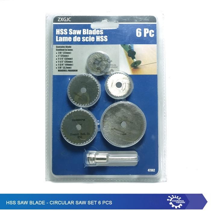 Hss Saw Blade - Circular Saw Set 6 Pcs