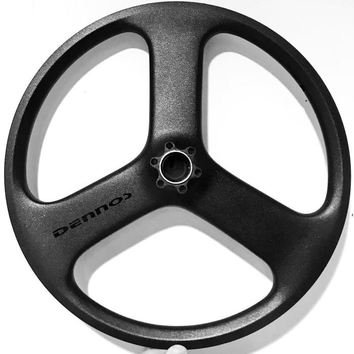 Dennos Sepeda Lipat 16 349 Seli - Velg Depan Discbrake