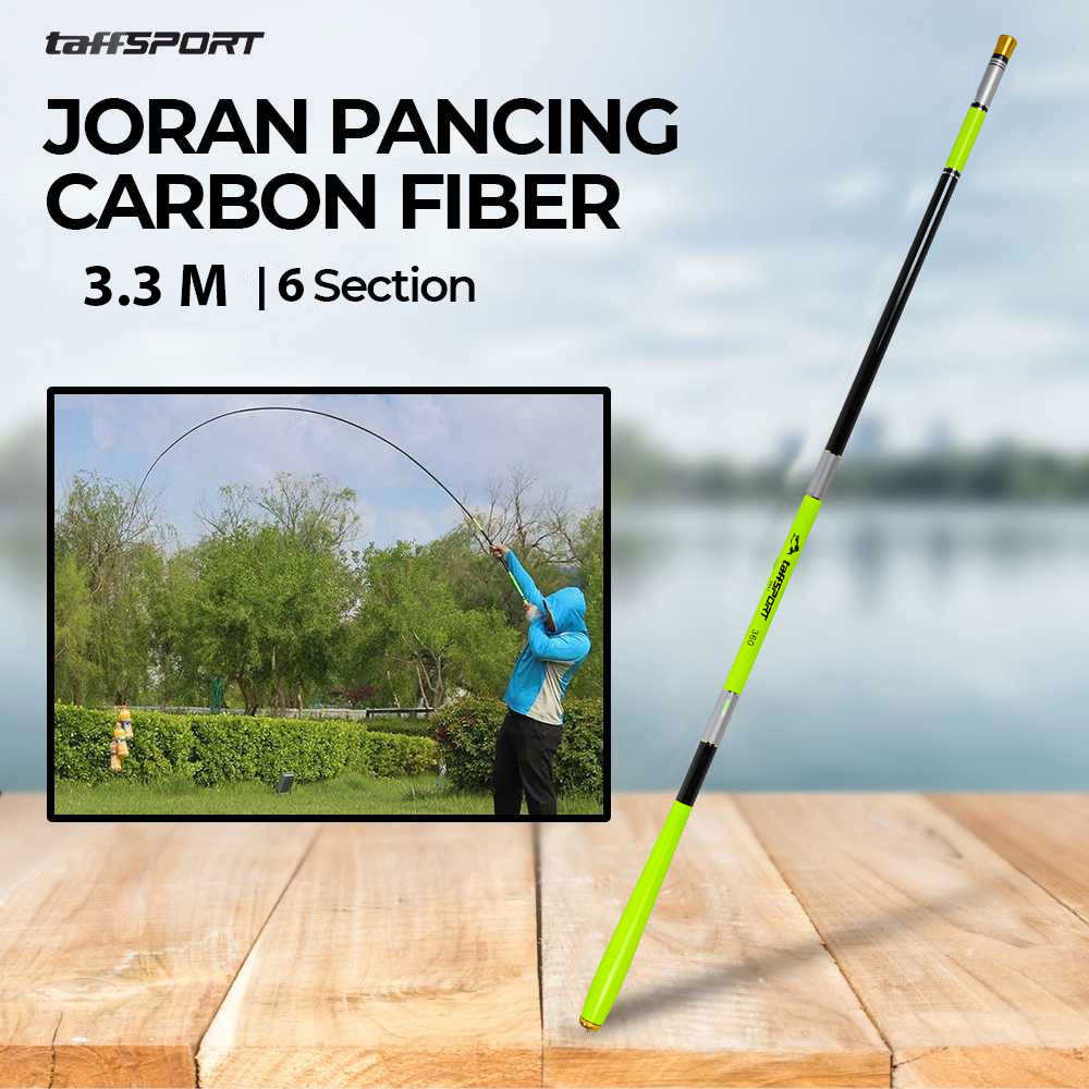 Promo TaffSPORT Joran Pancing Pole Tegek Carbon Fiber Fishing Rod - 5841 mancing jadi sat set