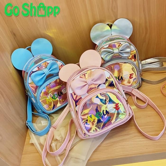Tas Ransel Anak Model Mickey Mouse - Tas Ransel Anak Import [BK08]