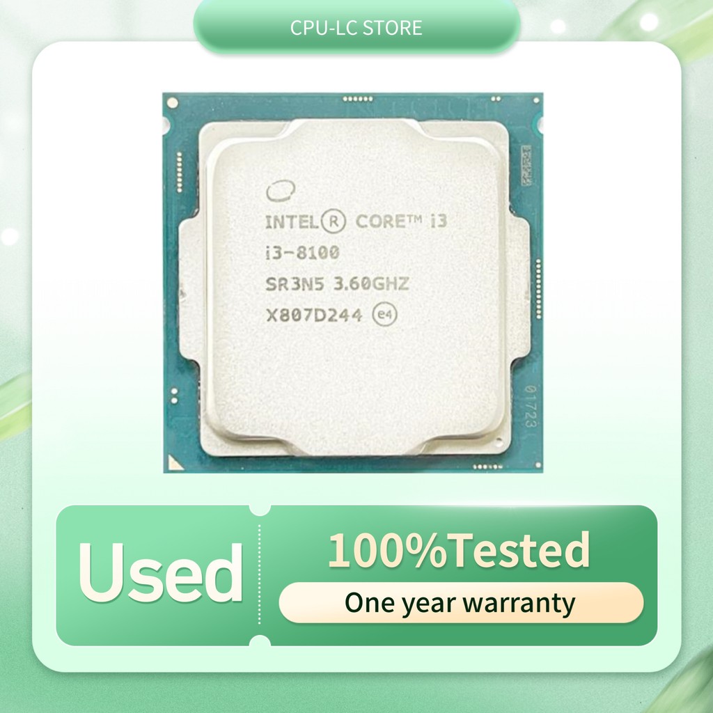 Intel Core I3-8100