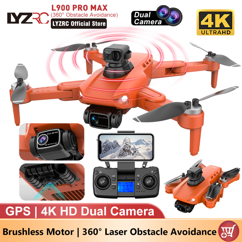Lyzrc L900 Pro Max Drone 4K Professional Hd Dual Camera Gps Dron Brushless Motor Fpv Quadcopter L900