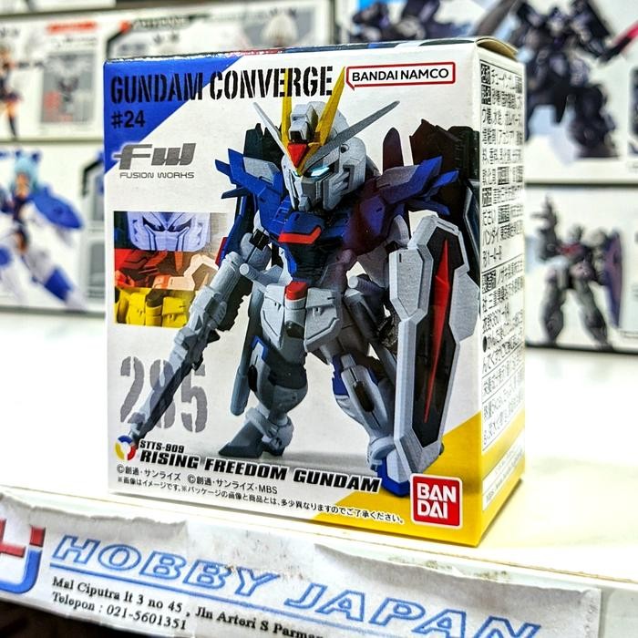 FW Gundam Converge 24 Rising Freedom Immortal Justice Calibarn Re Gz