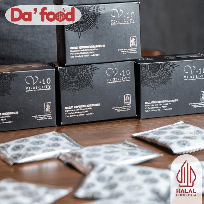 

Coklat V I0 ten Coklat Gingseng V10 (1Box) -Da'Food best seller