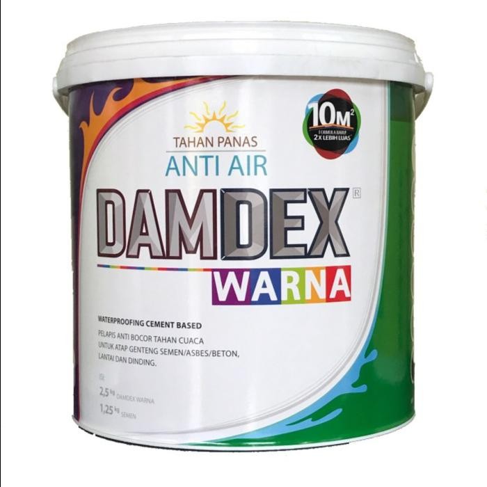 Damdex Warna Pelapis Anti Bocor 2.5 Kg