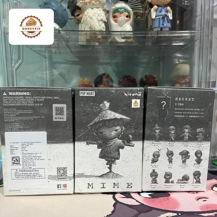 [Ready Selected] Pop Mart Blind Box Hirono Mime Series - Poem Destroy Devilry Drifter Seeker Fool
