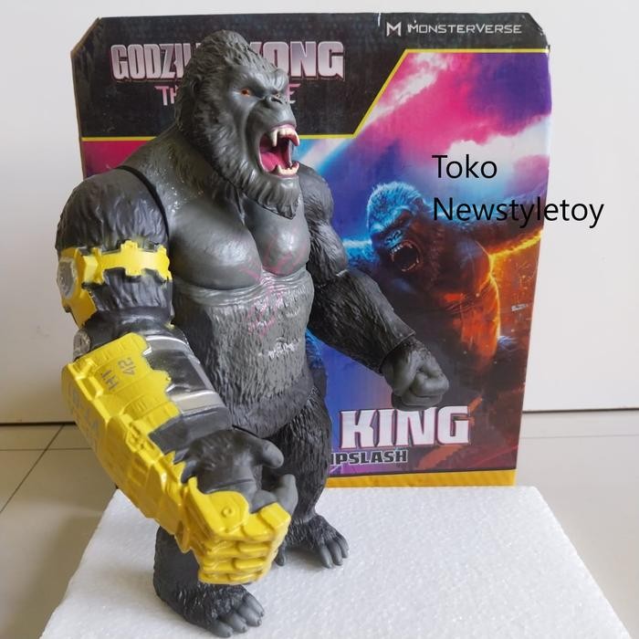 Mainan Kingkong Vs godzilla besar