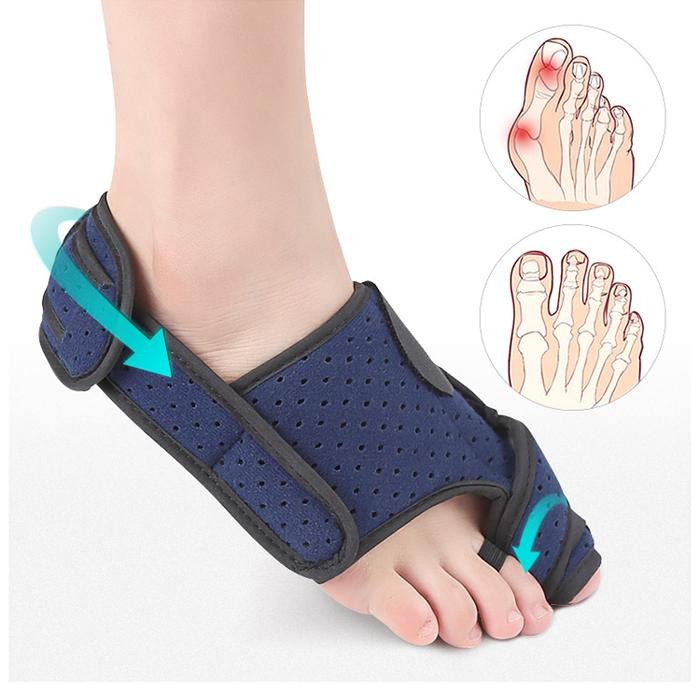 Bunion CORRECTOR KOREKSI Aluminum Bunion HALLUX Splint Pad Terapi JARI