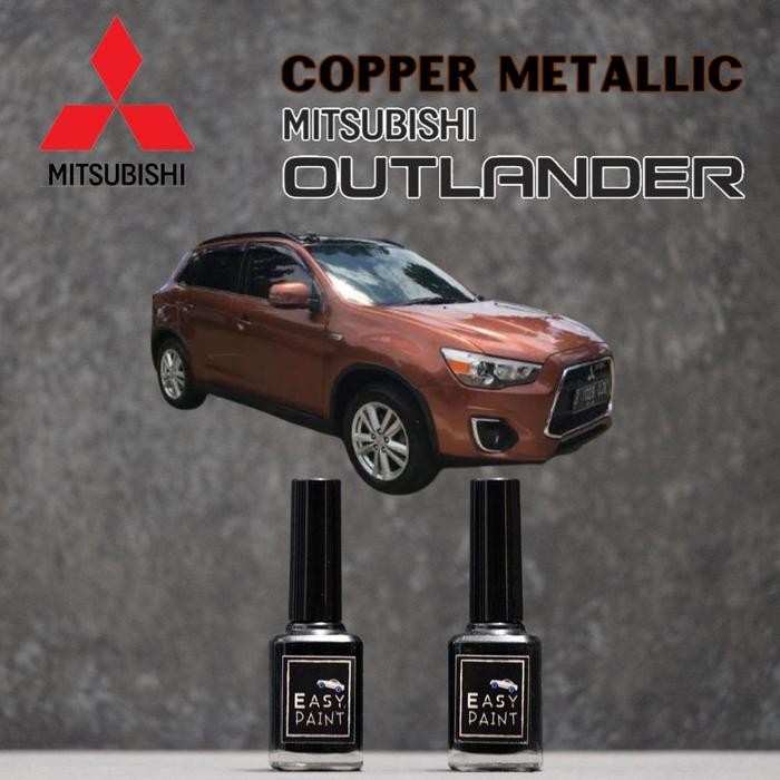 TERMURAH CAT OLES COPPER METALIC MITSUBISHI OUTLANDER ORANGE COKLAT TEMBAGA