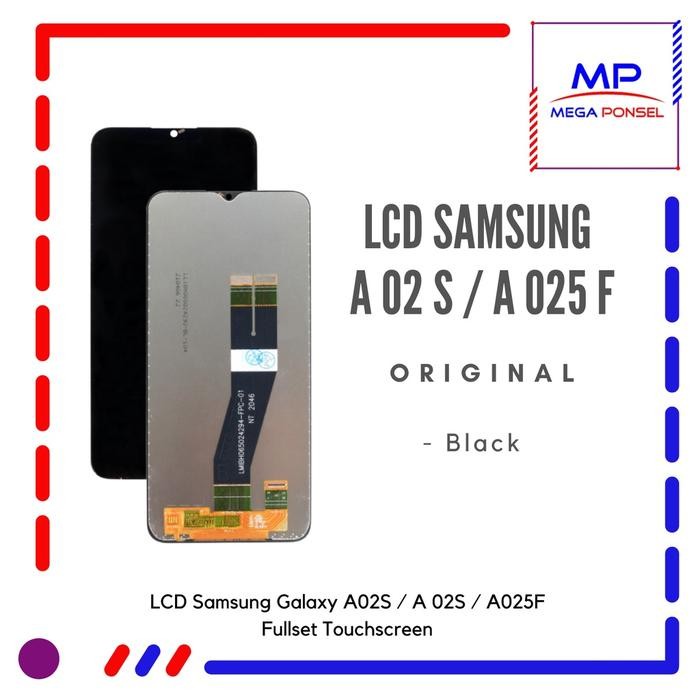 (Expert) LCD Samsung A02s A025F Fullset Touchscreen - Mega Ponsel Bandung