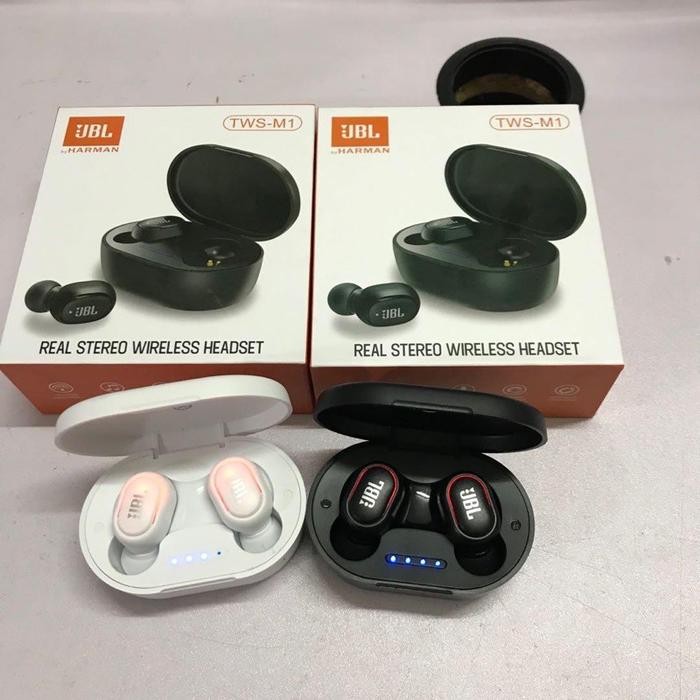 (Expert) HEADSET BLUETOOTH JBL TWS M1 SPORT TRUE WIRELESS EARPHONE AIRDOT