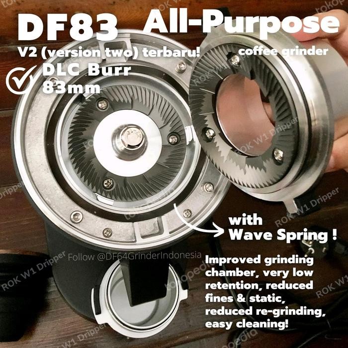 (Express) DF83 Coffee Grinder All Purpose 83mm burr - DF83 Turin / Solo / G-iota