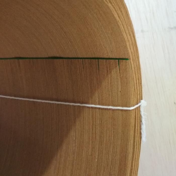 PREMIUM veneer "Mega teak" 0.6mm kulit kayu mega teak