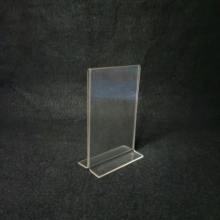 

FLASH SALE AKRILIK TEMPAT BROSUR DAN QRIS UKURANG A5, A6, 12X8 TEBAL 2MM