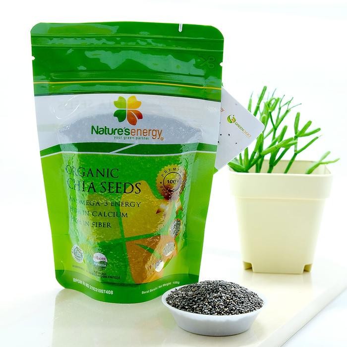 

Nature's Energy - Organik Black Chiaseeds 1kg
