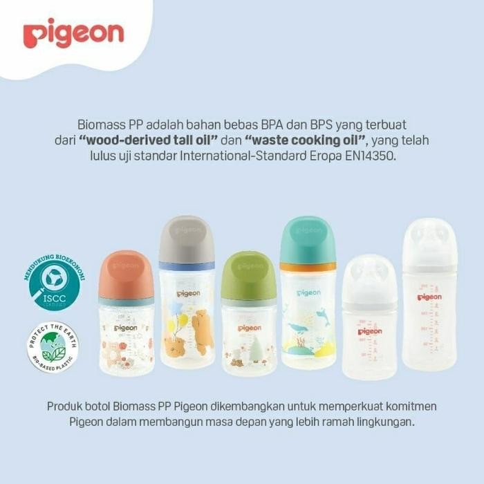 JTTOP" PIGEON BOTOL PIGEON WIDE NECK 160ML 240ML GENERASI 3