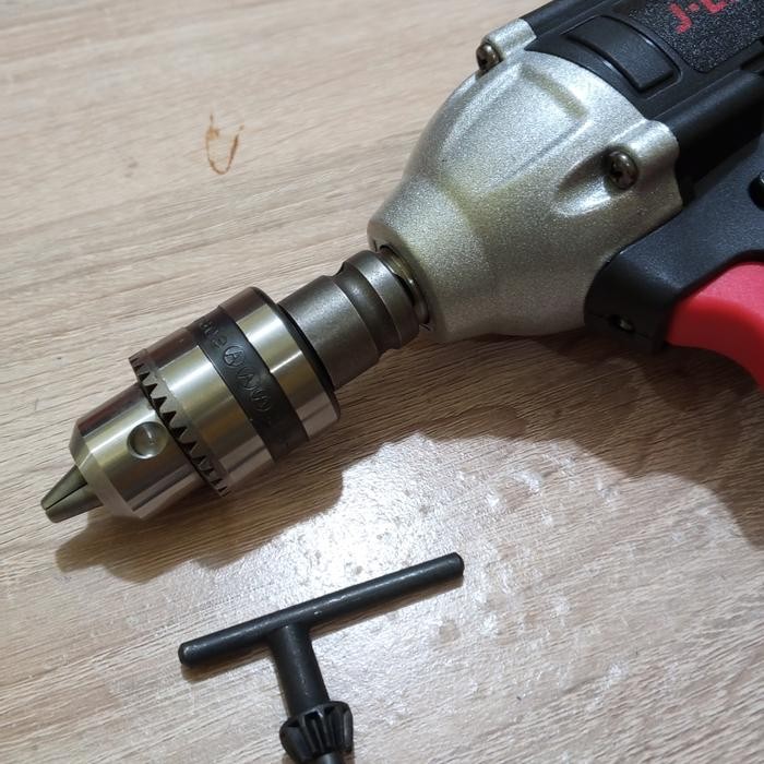 Adaptor + Chuck 10mm Impact Wrench jadi Bor drill