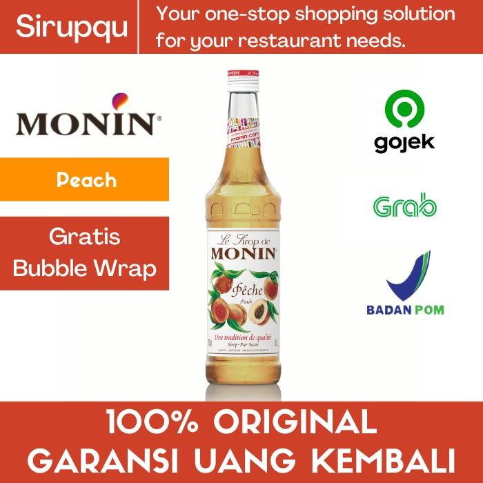 

Monin Peach Syrup 70 Cl 700 Ml Gratis Ongkir