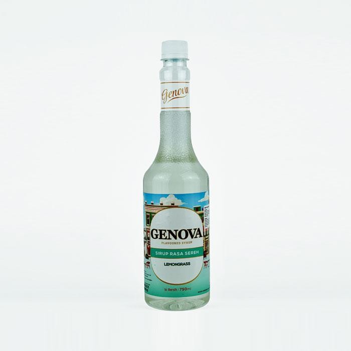 

Genova - Syrup Lemongrass 750Ml - Sirup Minuman Rasa Sereh Gratis Ongkir