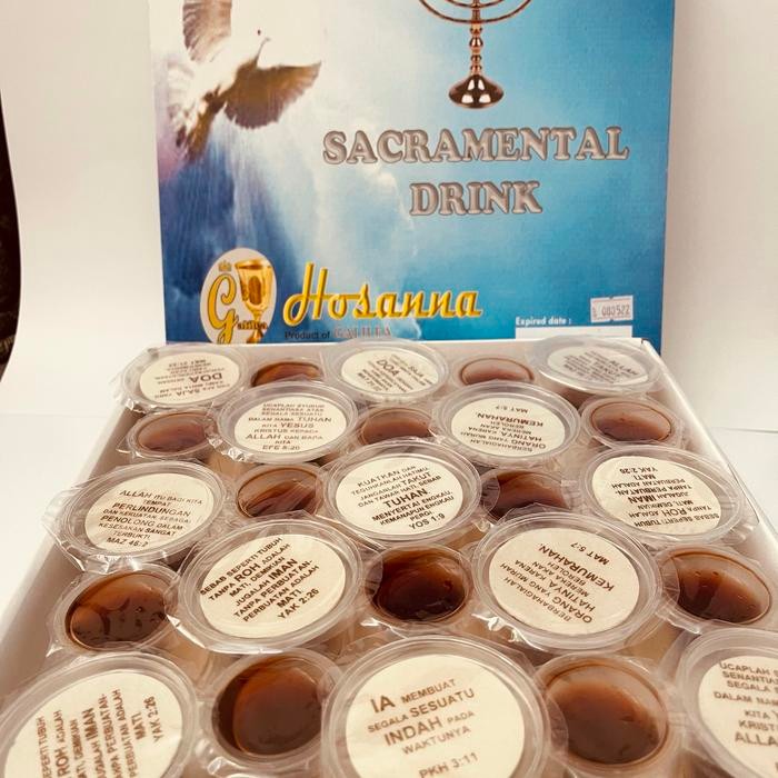 

Perjamuan Kudus Premium Hosti Ayat Besar Diameter 5Cm Gratis Ongkir