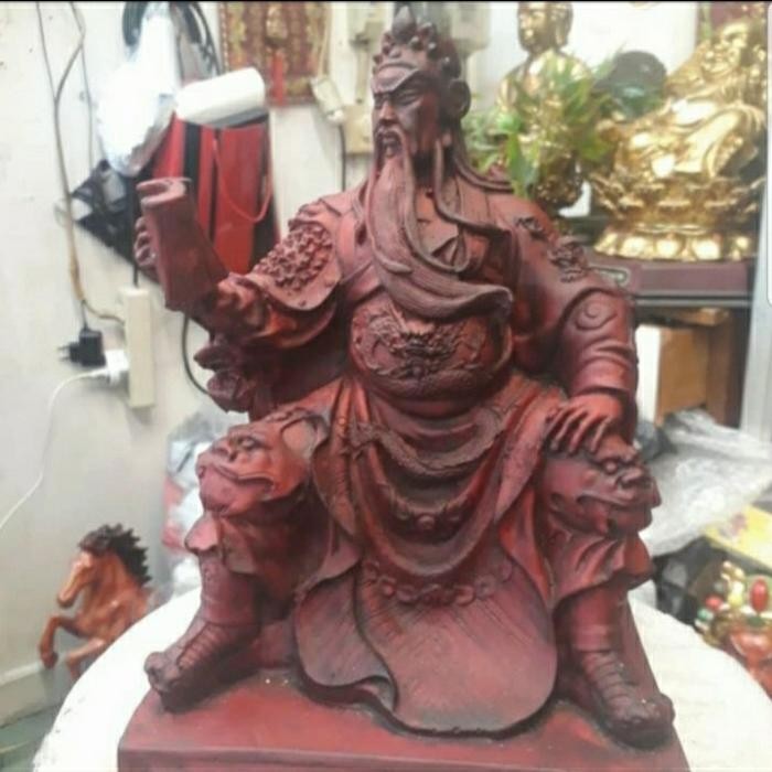 1 set patung rupang kwan kong duduk