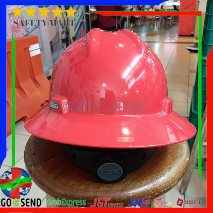 SAFETY HELMET / HELM SAFETY MSA FULL BRIM