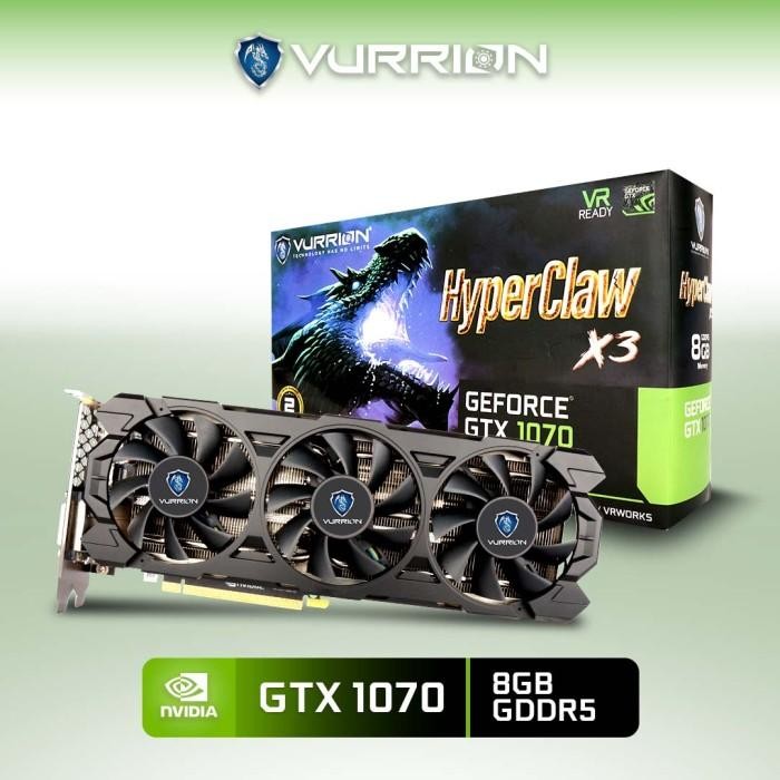 Vga Card / Vga Nvidia Vurrion Hyperclaw Gtx 1070 8Gb Gddr5 256 Bit