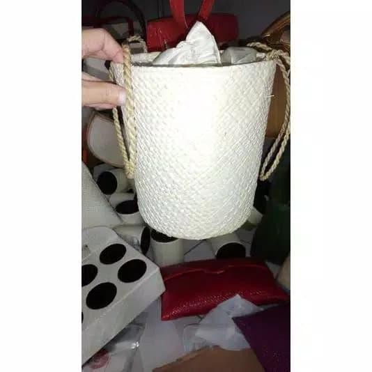 PREMIUM Tas Ember Anyaman Pandan