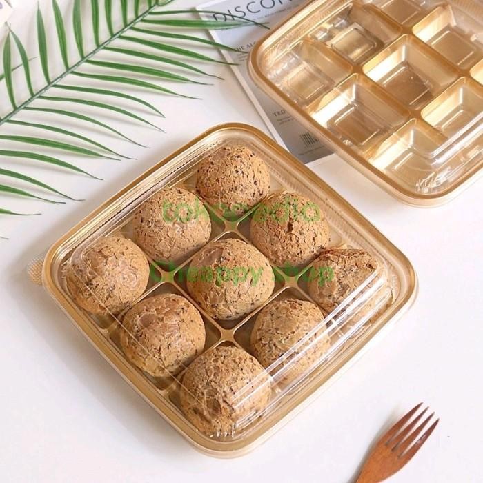 (Expert) Box Mika mooncake 75gr Box mika sekat 9 box kue bulan 83gr Tray Kue