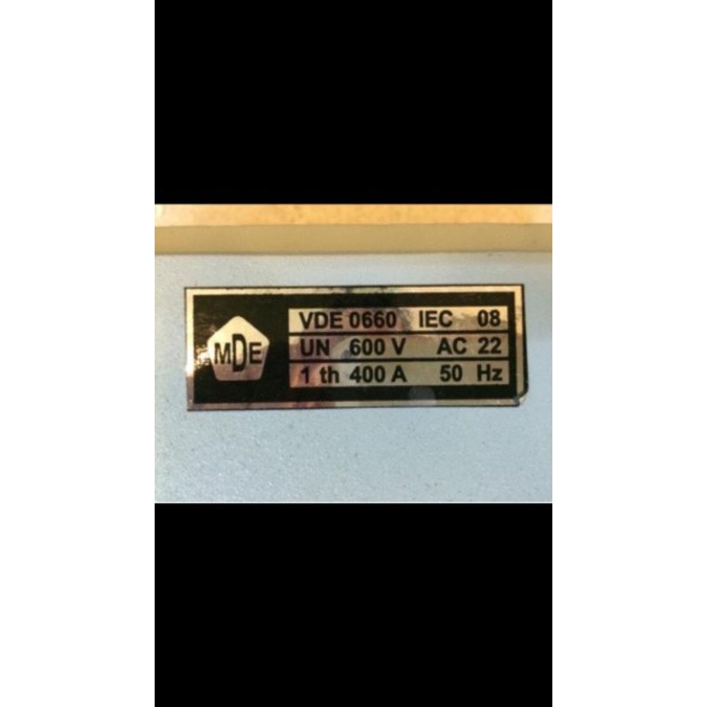 OHM SAKLAR MDE / GZ / TUAS PLN GENSET / COS MDE 400A 400 AMPERE