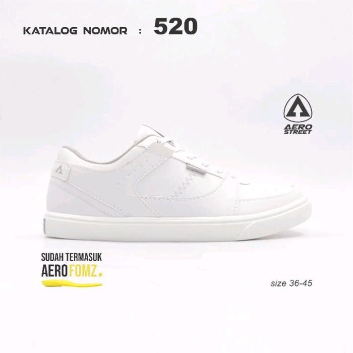 MARI MILIKI- AEROSTREET HOOPS AEROSTREET HOOPS LOW SERIES AEROSTREET HOOPS LOW HITAM PUTIH