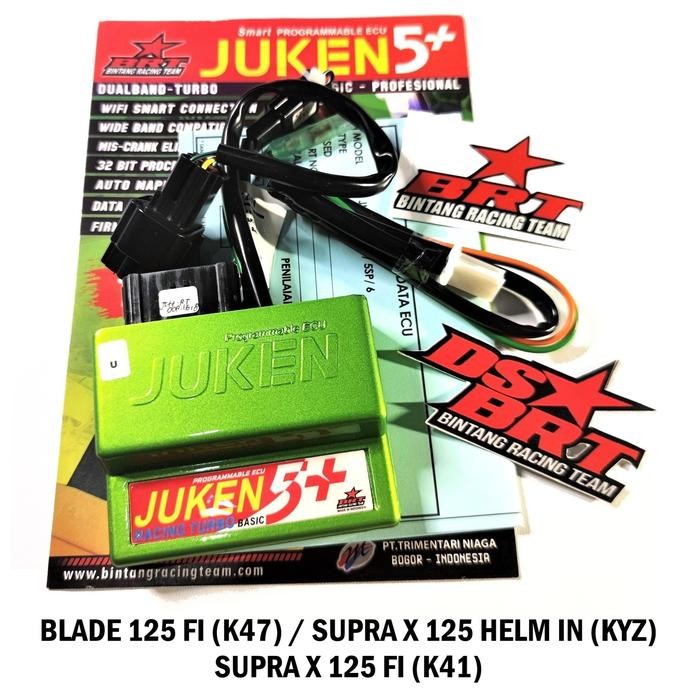 HOT SALE ECU BRT JUKEN 5 SUPRA X 125 & BLADE 125 FI Racing Turbo Dualband