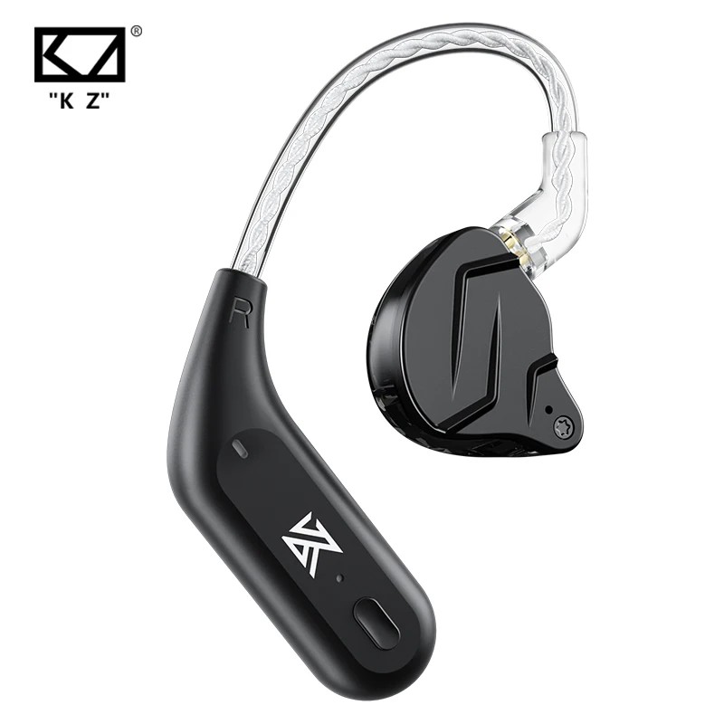 Kz Az09 Hd Bluetooth 5.2 Ear Hook Headset Cable Hifi Wireless Upgrade Wire With Charging Case Kz