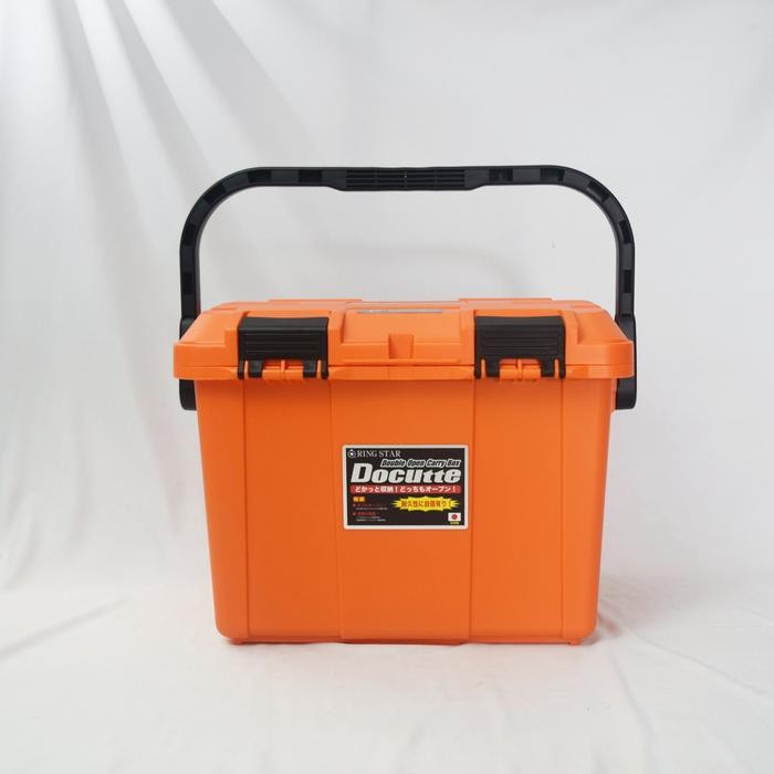 Tackle Box Docutte 4700-Orange Kotak Pancing/Tool Box Original Japan