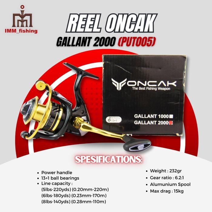 REEL ONCAK GALLANT 2000