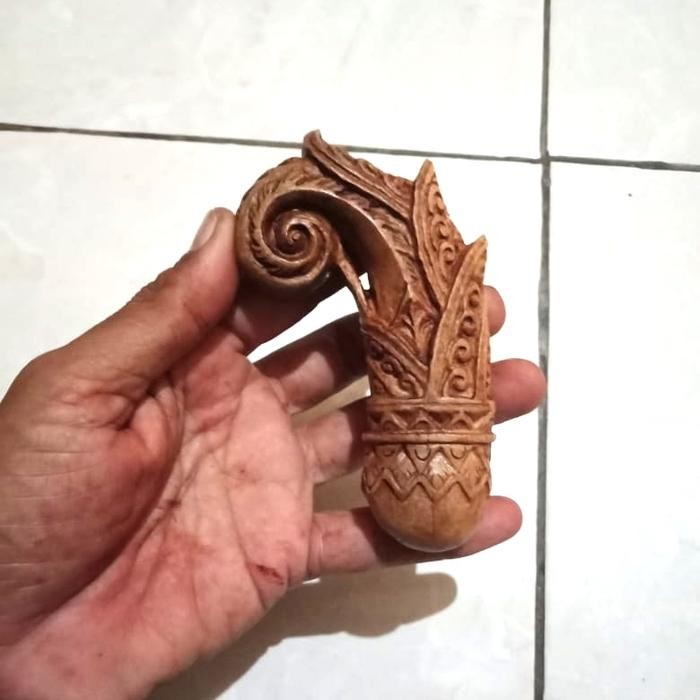 TERBARU Deder keris ukir kayu ilaban