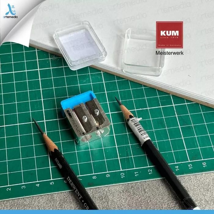 

Rautan Pensil KUM Meisterwerk 2-Step Long Point Pencil Sharpener