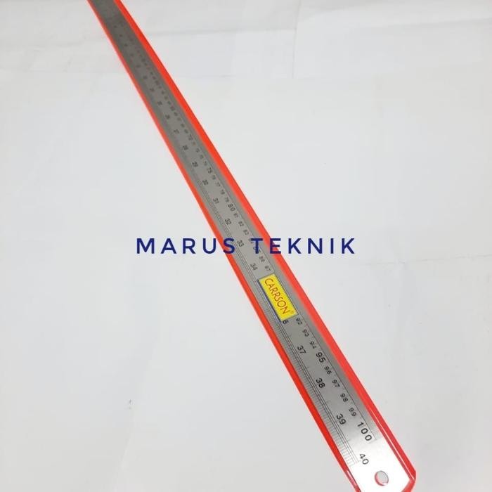 

Penggaris Baja /Mistar Baja SS 100cm metric/inch