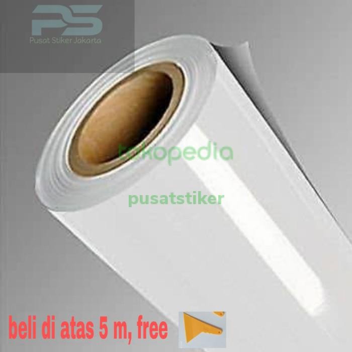 

stiker putih polos/sticker glassboard,akuarium/scotlet/papan tulis