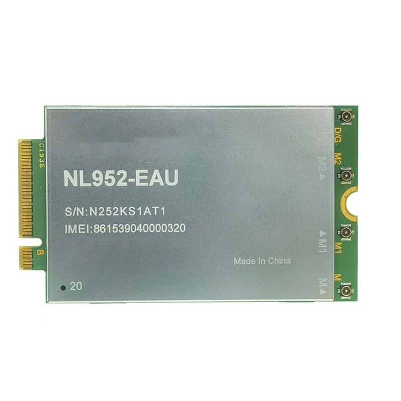 Nl952-Eau Cat12 Lte Module M.2 Format Achieves Cat12 Speeds Perfect For Auto Home And Industrial