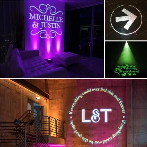 CUSTOM GOBO PROJECTOR PROYEKTOR