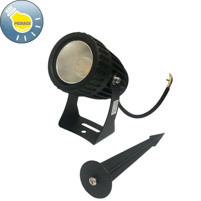 LAMPU SOROT TAMAN COB 15W 15 WATT HOKISTAR SP615 WARM WHITE / KUNING