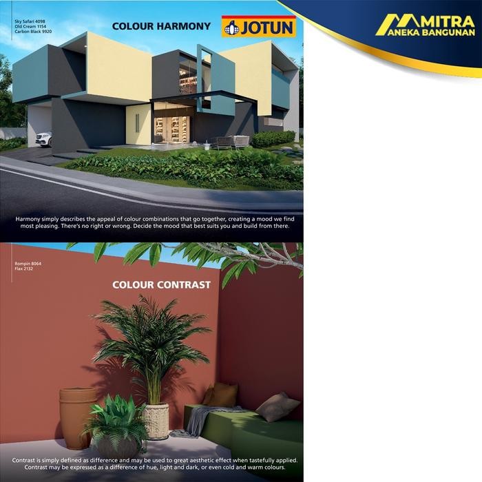 CAT TEMBOK JOTUN EKSTERIOR JOTASHIELD COLOUR EXTREME 2,5 LITER GALON / PART 1