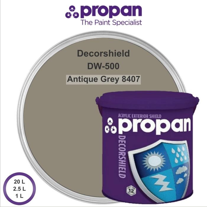 CAT PROPAN DECORSHIELD 1 KG - ANTIQUE GREY 8407