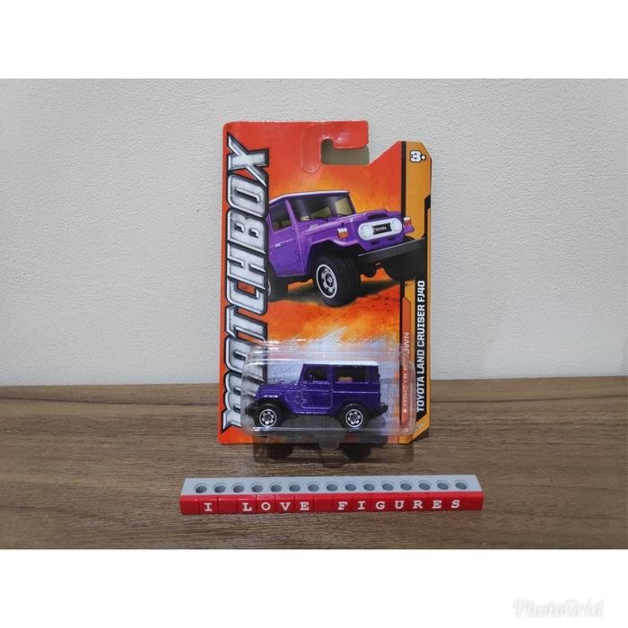 MATCHBOX TOYOTA LAND CRUISER FJ40 PURPLE - MBX FJ40 PURPLE
