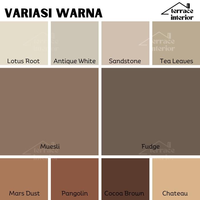 CAT TEMBOK TOUGH SHIELD JOTUN WARNA COKLAT 5 KG