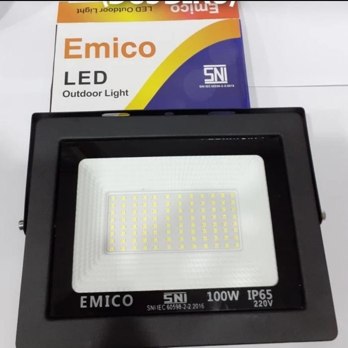 SOROT EMICO 100 WATT IP65 LAMPU TEMBAK 100 WATT