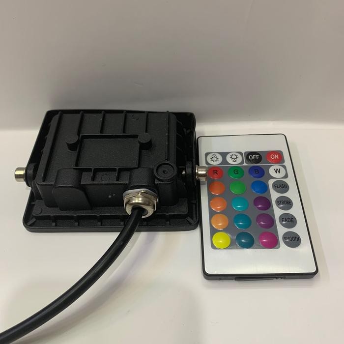 LAMPU SOROT RGB 10 WATT / 10W WARNA WARNI